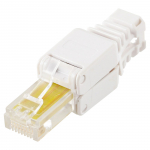 LOGON PROFESSIONAL RJ45 CAT5e UNSHIELDED TOOLLESS PLUG - 10-PACK