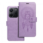 MEZZO raamatukarp XIAOMI Redmi Note 14 5G jaoks, unistusepdja lilla