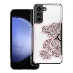 Samsung A07 / A08 lemine kott / lemine korpus, karuosa roosa