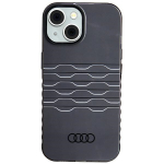 Audi IML MagSafe Case iPhone 15 / 14 / 13 6.1" tarny/must hardcase AU-IMLMIP15-A6/D3-BK