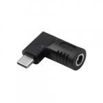 AKYGA AK-ND-D09 USB-C 5.5 x 3.0 mm + pin must kujundiga must```