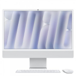APPLE iMac 24-tolline Retina 4,5K ekraaniga, nano-tekstuurklaasiga: M4 kiibiga, 10-stsega CPU ja 10-stsega GPU, 256GB SSD, 16GB hbe