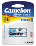 Camelion Mikroliitiumbatter CR123A, 3V, 1 tkki.