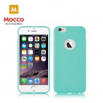 Mocco Ultra huke Soft Matte 0,3 mm silikoonkatte Samsung G920 Galaxy S6 Mint