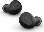 Jabra Evolve2 Buds Schwarz, krvaknurid/headset, UC, juhtmetu, Bluetooth, Link 380 USB-Ci vastuvtja, ladeplaadiga (induktiivne ladeplaat korpusele)