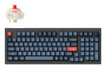Keychron V5 Max RGB USA klaviatuur vahetatavad Gateron Jupiter Red traadita klahvimed