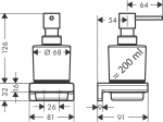 Hansgrohe Seebe dosaator 41745000