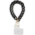 GUESS GUOUCBMC4MK Universal Big Hand Strap tsarny/must akrl 4G Charm