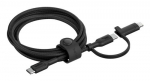 BELKIN BoostCharge Pro USB kabel USB 2.0 1,5 m USB C USB C/Liikumisvalgus Must