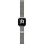 LAUT Pasek Steel Fitbit Versa silver/srebrny 35154