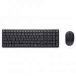 Dell | Silent Keyboard and Mouse | KM555 | Keyboard and Mouse Set | Wireless | Estonian (QWERTY) | Black | 2.4 GHz, Bluetooth 5.1 | Wireless connection