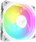 ASUS TUF Gaming TR 120 ARGB Reverse PWM ventilaator, 120 mm, valge (TUF GAMING TR120 FAN ARGB REVERSE WHITE)