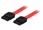 Deltaco SATA/SAS kaabel 0,3m punane
