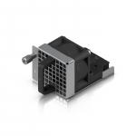 Ubiquiti Hot-swappable fan module with front-to-back airflow.