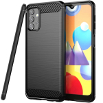 Mocco Trusti silikoonkinnitus Samsung Galaxy A32 5G jaoks, must