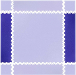 Insportline Ramp Pieces for Puzzle Mat Simple Blue (2 pcs)