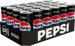 Pepsi Max Soft Drink 250 ml, 24-pack