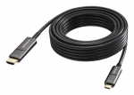 Vision TC 15MUSBCHDMI+/BL videokaabli adapter 15 m USB Type-C HDMI Type A (standard) must