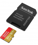 SANDISK microSDXC Extreme 64GB 170/80 MB/s A2 C10 V30 UHS-I U3