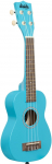 Kala Ukadelic Blue Yonder Soprano Ukulele, trkiissinine (YKLUK-BLUEYONDER)