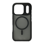FoneKit Drop-Proof iskukestav MagSafe kaitsekell, iPhone 18 Pro / 17 Pro, must/hall (6438148068486)