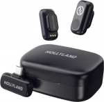 Hollyland LARK A1 Duo USB-C RX + Charging Case mikrofonijrjestelm (6108 DUO)