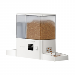 Rojeco Uus 2 in 1 Pet Water Fountain AND Feeder WiFi (valge)