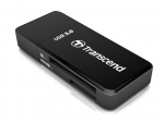 Transcend RDF5 USB3.0 mlukaardilugeja, must (TS-RDF5K)