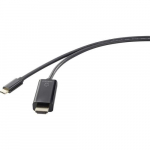 Renkforce RF-4531594 videokaabeladapter 3 m USB Type-C HDMI must