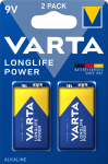Varta Longlife Power -alkaliparisto, 9V (LR61) 2 tk (4922121412)