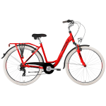 Women's city bike TABOU Kayla 28", red/black (M)