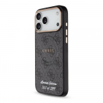 GUESS PU 4G MagSafe Strap Piiratud Seeria 299 eksemplari kest Apple iPhone 17 Pro Max jaoks