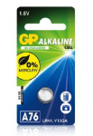 GP ALKALINE BUTTON CELL LR44 Blister with 1 battery. 1,5V