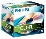 Philips CD-R - 700MB / 80min CD-R CR7A0NJ10/00, 700 MB, 80