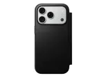 NOMADi nahastorus iPhone 18 Pro/17 Pro jaoks, hildub MagSafe'iga (Modern Leather Folio ECCO Leather) must