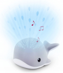 Zazu Wally the Whale -projektoriyvalo, hall (ZA-WALLY-01)