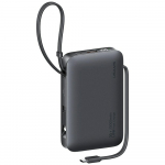 USAMS Powerbank XR seeria CD228 10000mAh 20W + must USB-C/Lightning kaabel