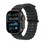 APPLE Watch Ultra 2 nutikell 49mm must titaanist korpus musta Ocean-rihmaga