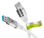 Goobay 74161 vrgukaabel Valge 5 m Cat6 F/UTP