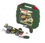 Klein Boschi kohver koos auto ja puuriga