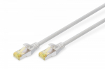 Digitus Patchkabel Cat6a S/FTP 2xRJ45 0,25mm grau Hebelschutz