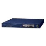 Planet 16-Port 10/100/1000T 802.3at PoE + 2-Port 1000X SFP