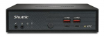 SHUTTLE Eesti: Slim AI PC DN11H7 Intel Core Ultra 7 155H, Intel Arc graafika, 2xHDMI, 2x DP, 4x 2.5 Gbit LAN, VESA, 24/7 psoperatsioon