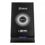 Obal:Me StandCharger juhtmeta laadimisalus 15W / must