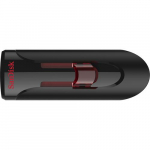 SANDISK UFM 32GB USB CRUZER GLIDE 3.0 USB-mluseade USB Type-A 3.2 Gen 1 (3.1 Gen 1) Must, Punane