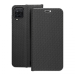 LUNA Book Carbon SAMSUNG A12 / M12 mustas vrvus
