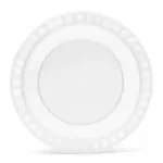 GIO`STYLE Taldrik 25,5x2,5cm Trippy valge