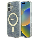GUESS GUHMP16SH4STB iPhone 16 6.1" niebieski/sinine kvakott IML 4G MagSafe