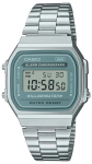 CASIO VINTAGE A168WA-3AYES meeste kell / hng/roheline