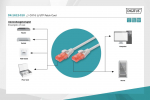 Digitus CAT 6 U-UTP lkitjuhe 1m hall